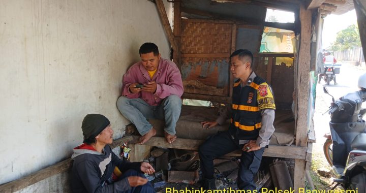 polsek banyuresmi kegiatan bhabin bagendit ke desa