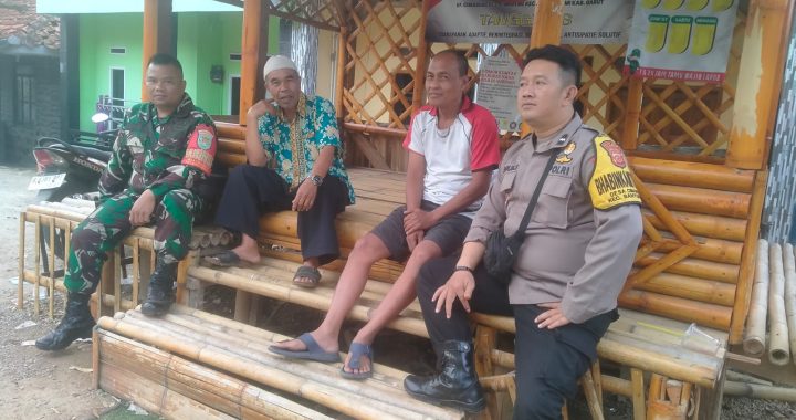 polsek banyuresmi goyup rukun bhabin babainsa desa cimareme