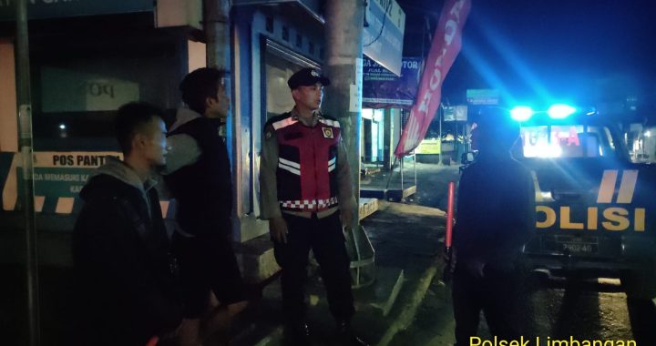 Cegah C3 anggota polsek limbangan terus tingkatkan giat patroli dialogis dimalam hari