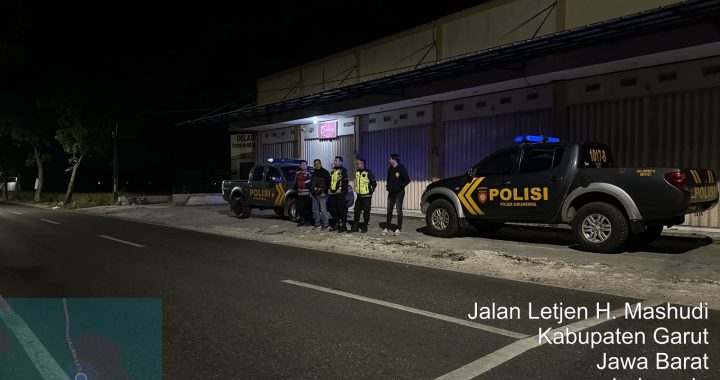 antisipasi c3 polsek sukawening patroli di wilayah rawan