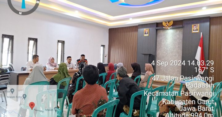 Polsek Pasirwangi melaksanakan sambang warga