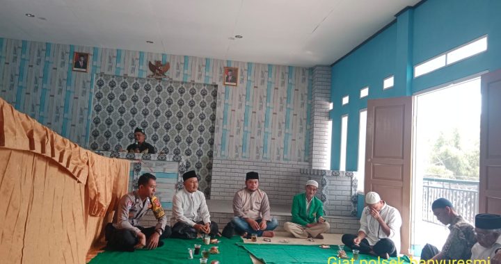 polsek banyuresmi kegiatan bhabin sukalaksana ke desa