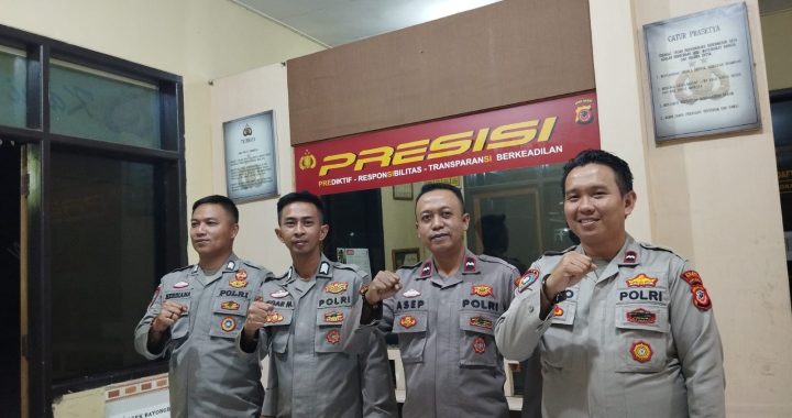 ANGGOTA SIAGA PIKET JAGA MAKO POLSEK BAYONGBONG RUTINITAS GIAT SISPAM MAKO