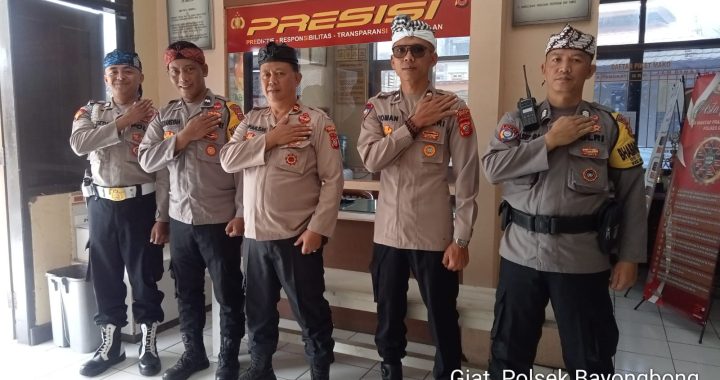 ANGGOTA PIKET POLSEK BAYONGBONG GIAT SISPAM MAKO PAGI UNTUK MENINGKATKAN KEWASPADAAN MAKO