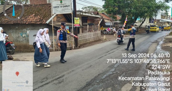 Polsek Pasirwangi, rutin Gatur Rawan Pagi