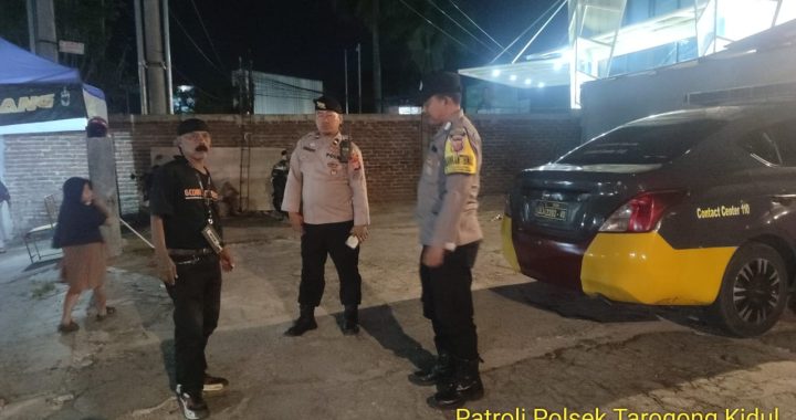 Samapta Polsek Tarogong Kidul Gelar Patroli Malam Antisipasi Curanmor