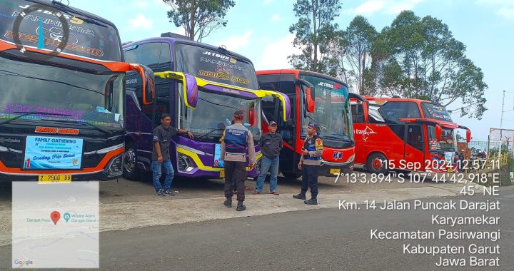 Patroli sekaligus silaturahmi polsek pasirwangi