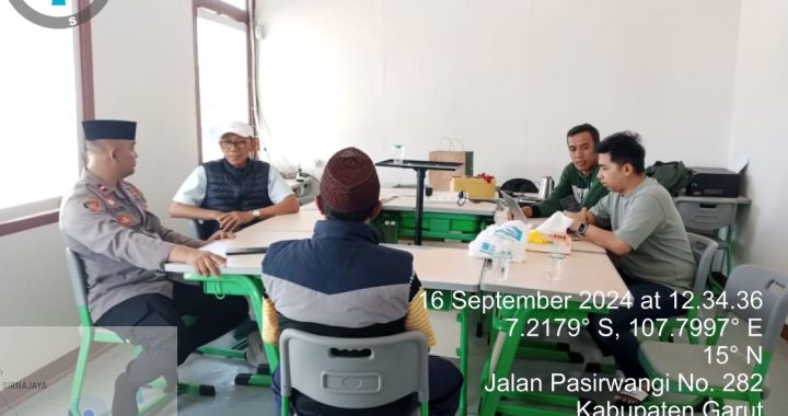 Polsek Pasirwangi menggelar sambang warga binaan