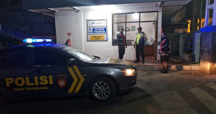 Polsek Tarogong Kidul Gelar Giat Patroli Malam Antisipasi Kejahatan Curanmor