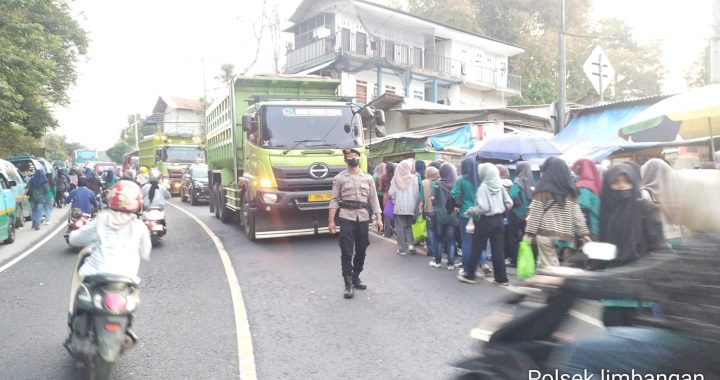 Anggota piket jaga melaksanakan gatur rawn sore di pt pratama