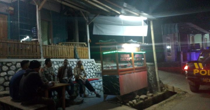 Antisipasi kerawanan, Personil Polsek Singajaya melaksanakan giat KRYD Malam