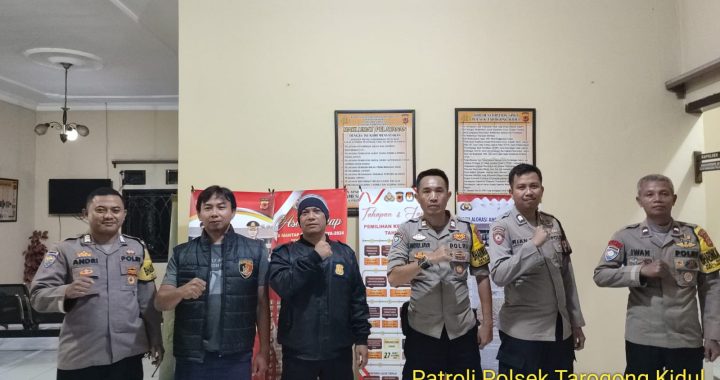 Polsek Tarogong Kidul Gelar Sispam Mako Guna Meningkatkan Keamanan Internal