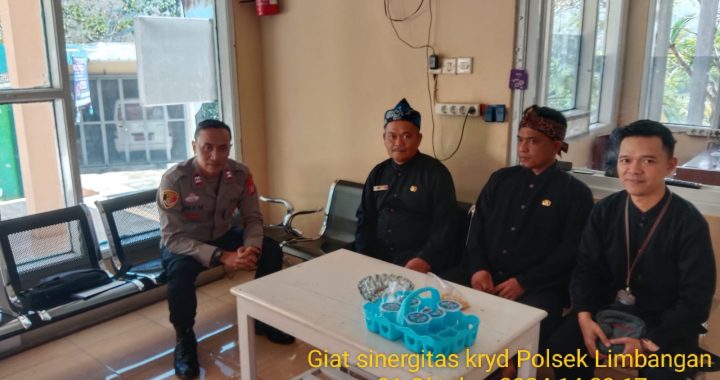 Bhabinkamtibmas desa samida melaksanakan giat ngariung kamtibmas