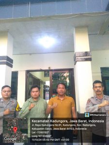 Antisifasi terjadinya Kejahatan dan Ancaman Terorisme terhadap Mako  (SISPAMMAKO) Sistim Pengamanan Markas Komando Polsek Kadungora Polres Garut.