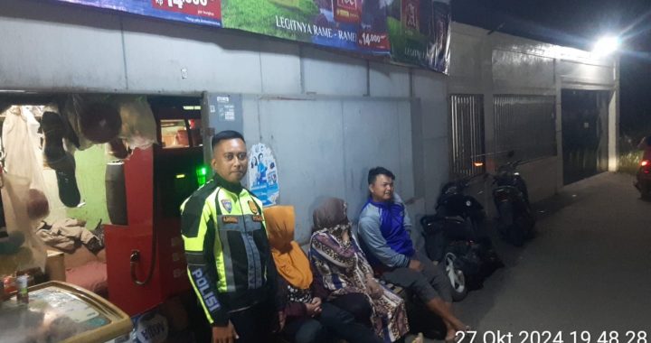 Personil Polsek Cikajang Melaksanakan Patroli KRYD