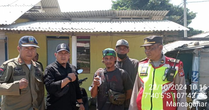 Jajaran Polsek Pameungpeuk Gelar Patroli Siang Dalam Penertiban Aksi Premanisme Wujudkan Kamtibmas Yang Kondusif