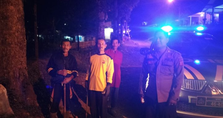 Melaksanakan Giat Patroli KRYD persisi l Cikuray lautan biru  Hari Anggota Unit Samapta Polsek Pamulihan Antisipasi C3 Di Wilkum Pamulihan