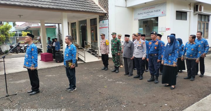 Polsek Pameungpeuk Gelar Upacara Hari Kesaktian Pancasila 1 Oktober 2024