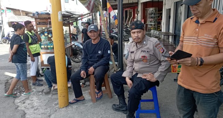 Dalam Tahapan Pemilukada Polsek Pameungpeuk Sambang Warga Dalam Jaga Kesetabilan Kamtibmas