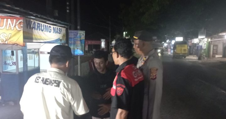 Patroli Gabungan Polsek Pameungpeuk Ciptkan Malam Minggu Tahapan Pemilukada Kondusif