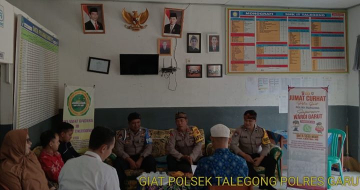 Jumat Curhat Polsek Talegong Dalam Jaga Kamtibmas Dalam Tahapan Pilkada