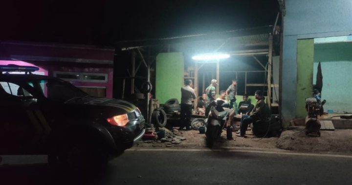 Polsek Pakenjeng Melaksanakan Patroli KRYD di Kampung Jaha Desa Tegalgede