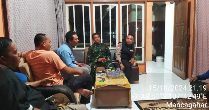 Patroli KRYD Malam Polsek Pameungpeuk Sebagai Wahana Cooling System Bersama Warga Wujudkan Sitkamtibmas Tahapan Pilkada