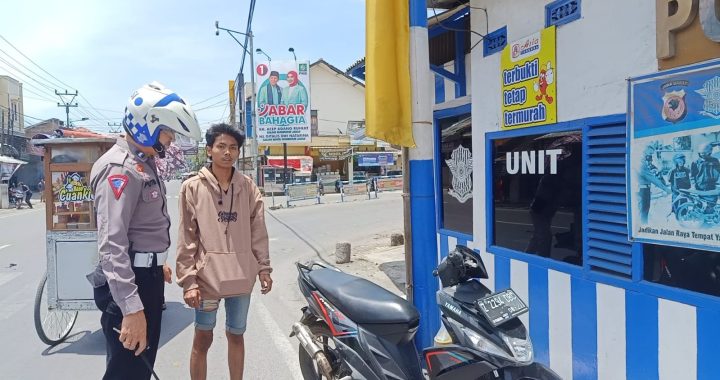 Personil Unit Lantas Polsek Kadungora Giat Penertiban Knalpot tidak sesuai dengan Spesifikasi.