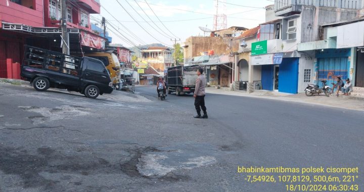 Giat Pengaturan lalu lintas dan rawan pagi