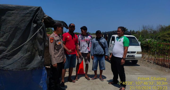 Jajaran Polsek Cibalong Lakukan Patroli KRYD Dalam Ops Premanisme Antisipasi Gangguan C3