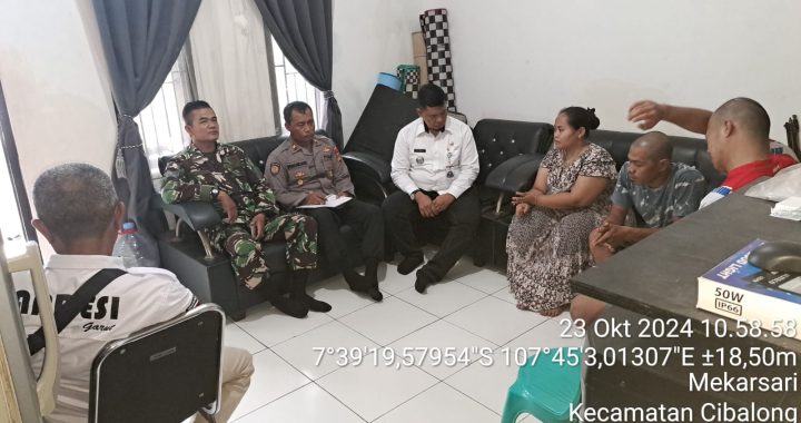 Forkopimcam Sambang Warga Jatisari Dalam Cooling System Wujudkan Kamtibmas Jelang Pemilukada Stabil