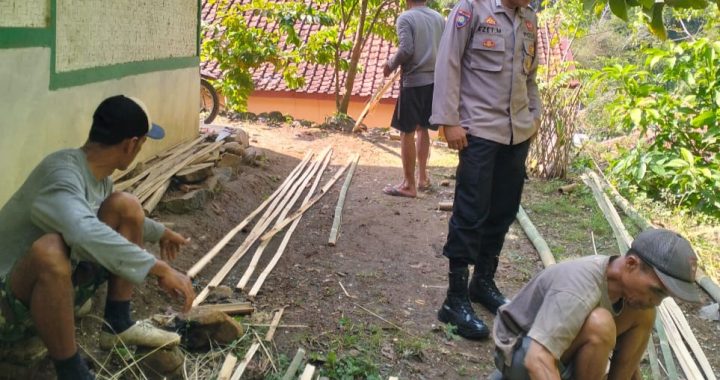 Polsek Pameungpeuk Gelar Patroli Siang Dalam Cooling System Bersama Warga Binaan