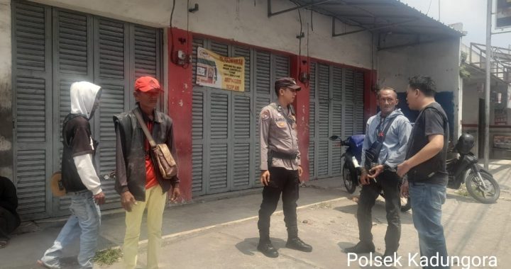 Unit Reskrim Polsek Kadungora beserta Anggota Bhabinkamtibmas Giatkan Patroli memberikan rasa aman dan nyaman kepada Masyarakat.