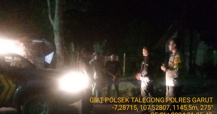 Patroli Polsek Talegong Dalam Menjaga Kamtibmas Stabil