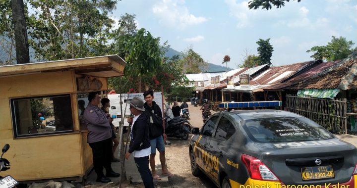 Berikan Rasa Aman Terhadap Wisatawan, Anggota Polsek Tarogong Kaler Lakukan Patroli Ke Objek Wisata TegalMalaka