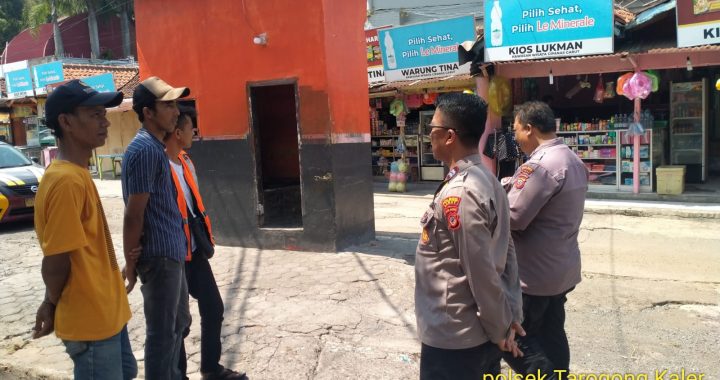 Anggota Polsek Tarogong Kaler Berikan Pembinaan Dan Penyuluhan Di Wisata Kolam Renang Wilayah Desa Rancabango