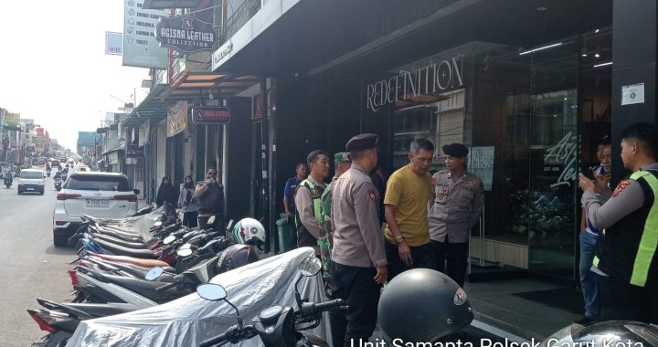 Unit Samapta Polsek Garut Kota Lakukan Patroli Presisi Di Wilayah Kelurahan Kota Wetan