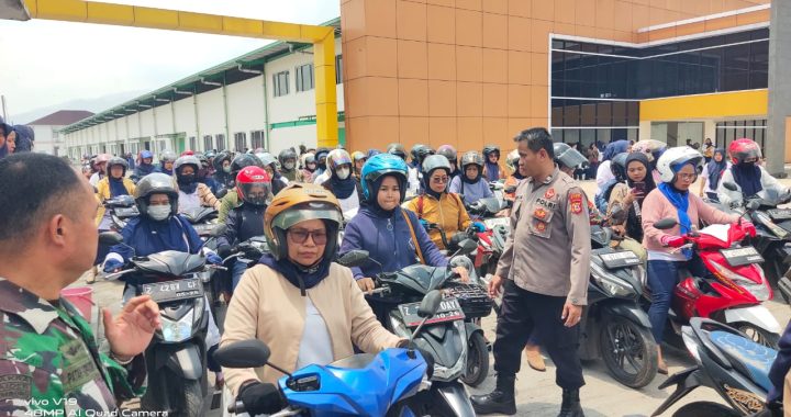 Aiptu Misja Anggota Polsek Garut Kota Lakukan Pengaturan Lalin