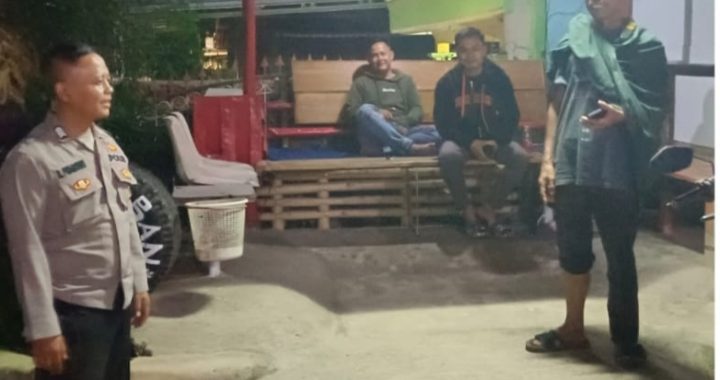 Menjaga kamtibmas, anggota polsek samarang lakukan patroli malam