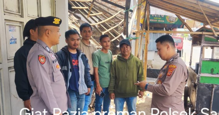 Personil polsek samarang laksanakan patroli kryd siang