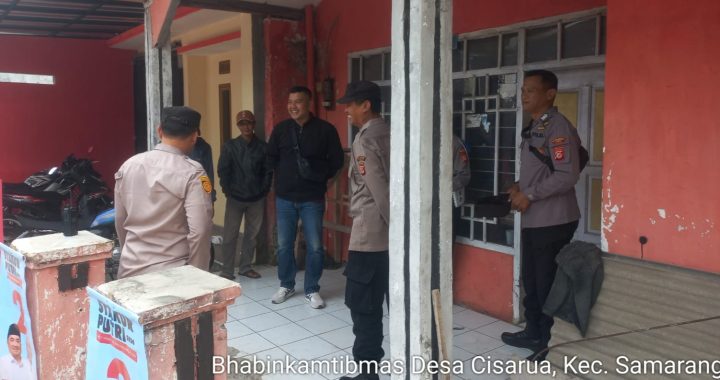 Anggota polsek samarang laksanakan patroli