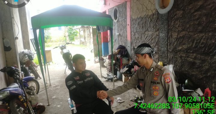 Polsek banjarwangi laksanakan patroli siang hari