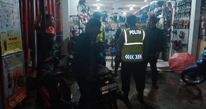 Polsek Cikajang Guna Mengantisipasi Terjadinya Gangguan Guantibmas Di Wilayah Kec. Cikajang