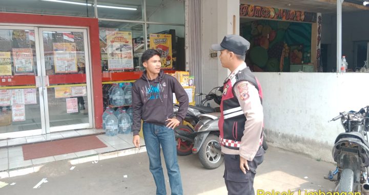 Unit patroli polsek limbangan laksanakan pemeriksaan kepada anak jalanan