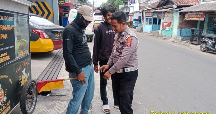 Antisipasi C3 anggota polsek limbangan laksanakan penggeledahan kepada para juru parkir liar