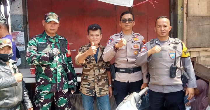 SINERGITAS TNI-POLRI ANGGOTA POLSEK BAYONGBONG DAN POLSUBSEKTOR CIGEDUG  AJAK MASYARAKAT UNTUK BERPARTISIPASI MENJAGA WILAYAHNYA MASING-MASING SUPAYA WILAYAHNYA AMAN DAN NYAMAN DARI KEJAHATAN