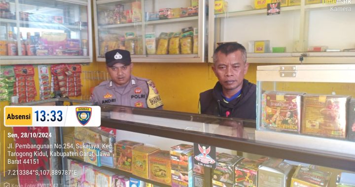 Anggota Polsek Tarogong Kidul Menggelar Patroli Krkyd Siang untuk Antisipasi C.3 dan Operasi Penyakit Masyarakat