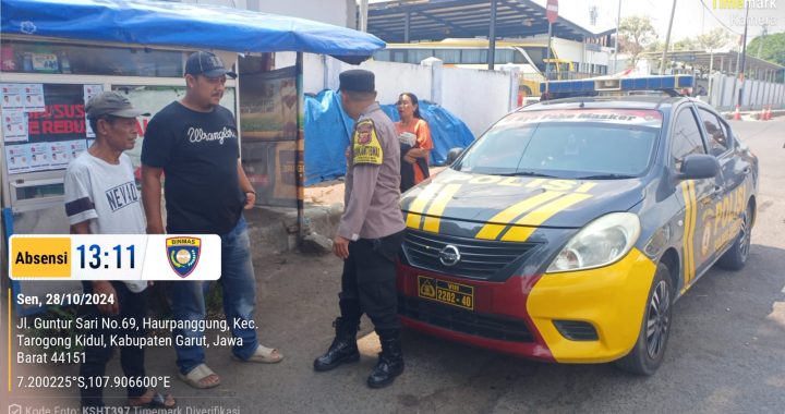 Anggota Polsek Tarogong Kidul Gelar Patroli Krkyd Siang untuk Antisipasi C.3 dan Operasi Penyakit Masyarakat