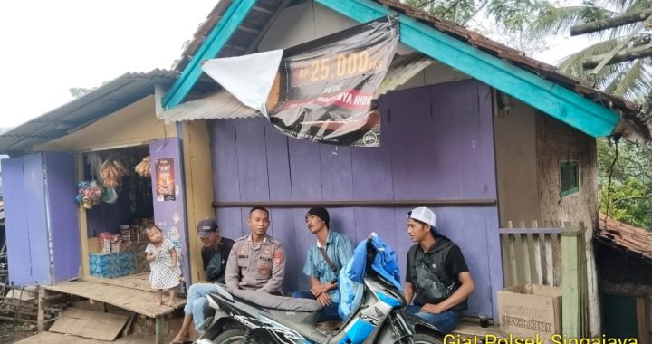 Personil Polsek Singajaya melaksanakan giat KRYD Siang