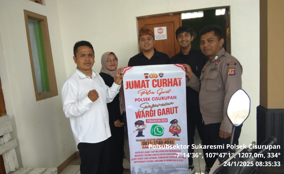 Polsubsektor Sukaresmi Polsek Cisurupan -7°14'36, 107°47'1, 1207,0m, 334° 3_20250124_093151_0000